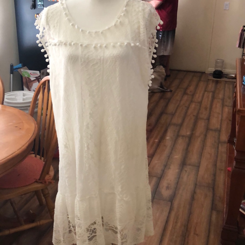 Zanzea lace boho dress.
